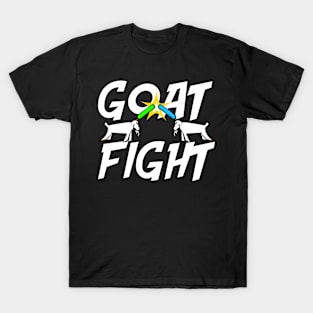 Goat Fight with Pool Noodles T-Shirt